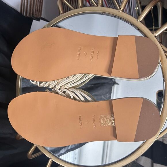 Mansur Gavriel Mignon Strappy Slide Sandals NEW - Picture 8 of 8